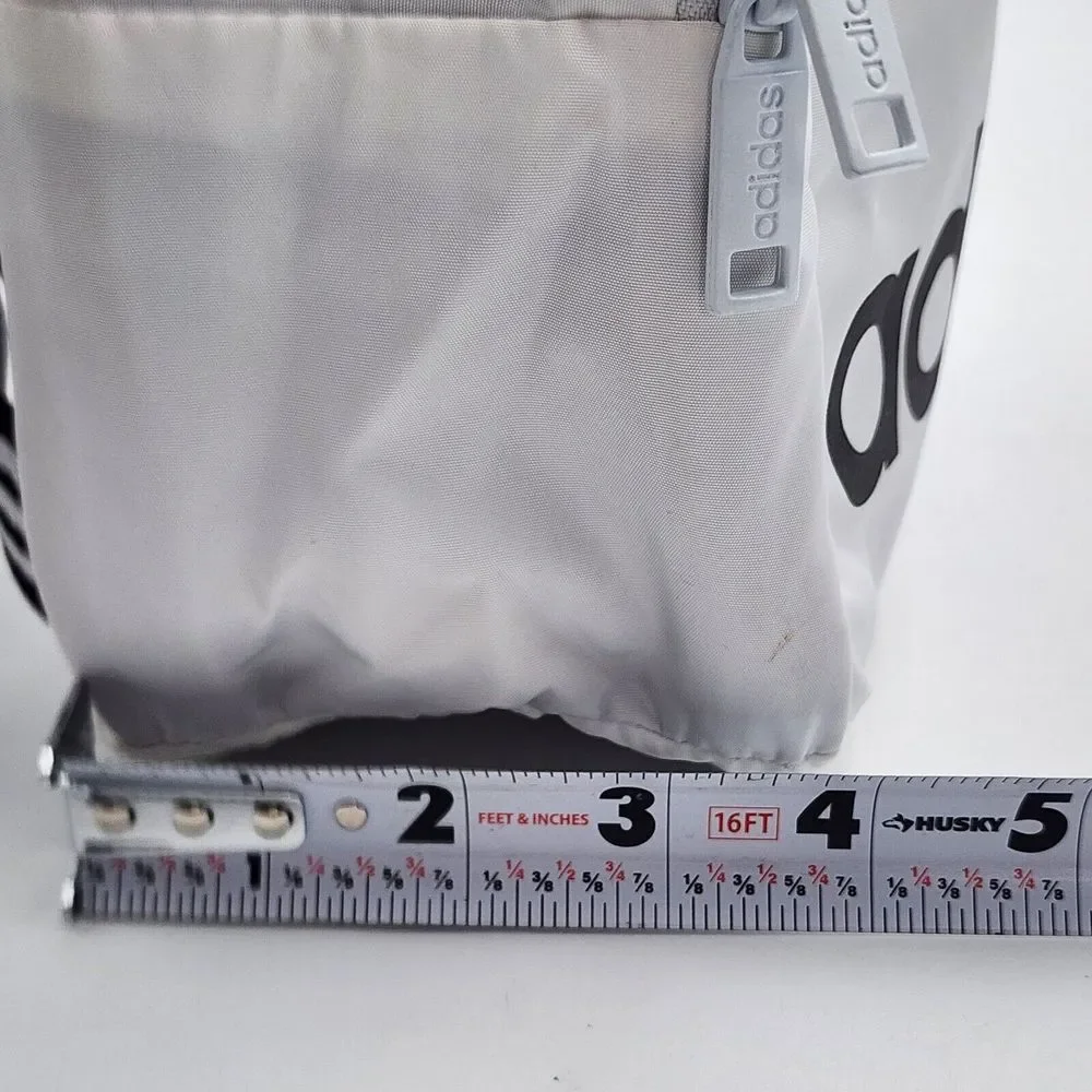 Adidas Unisex Core Polyester Mini Backpack - White‎ Jersey/Black